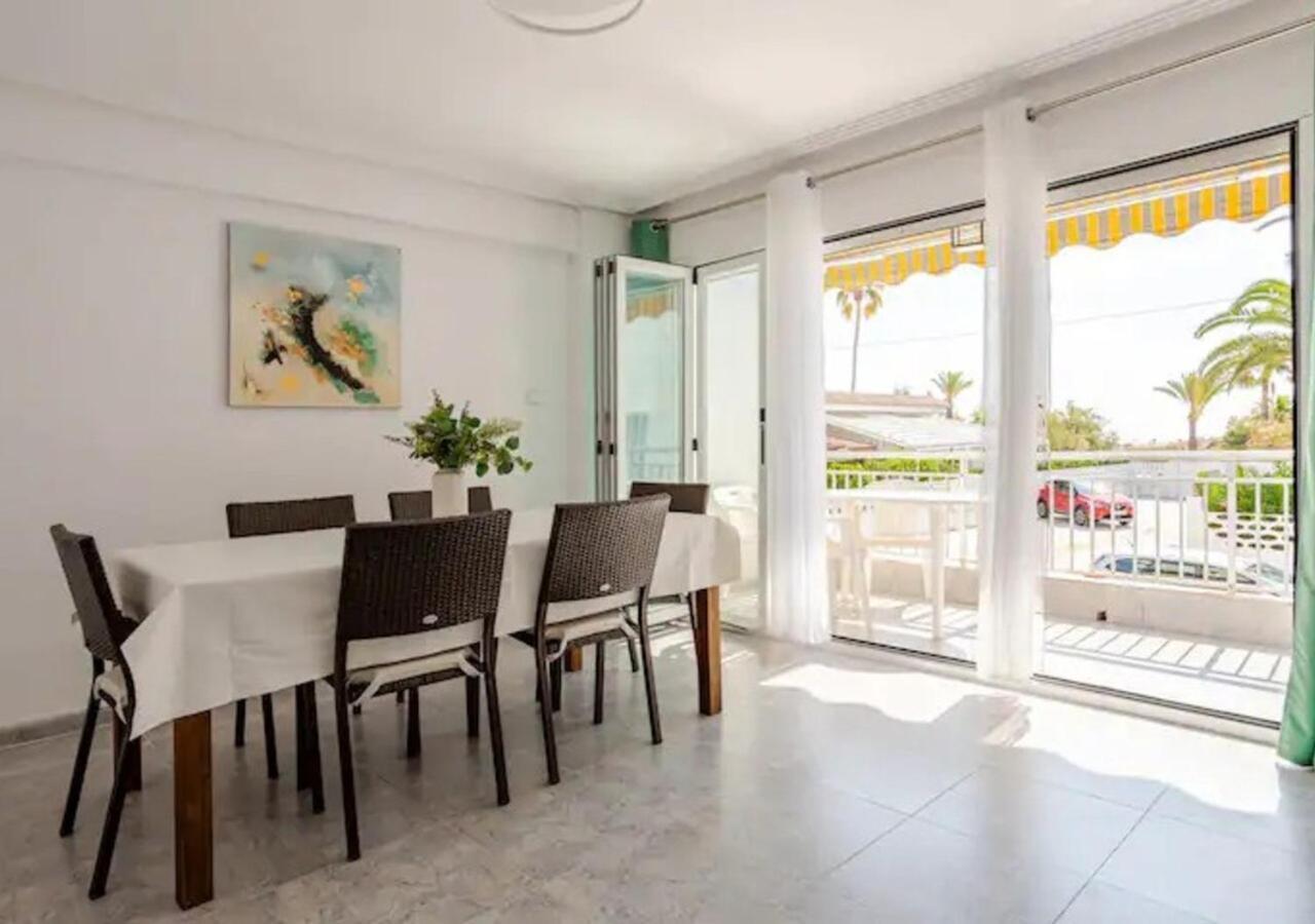 Sea View Apartment, First Line On The Beach, Remote Work Canet d'En Berenguer Eksteriør billede
